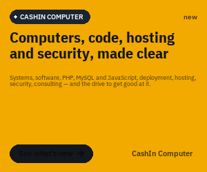 The latest from CashIn Computer